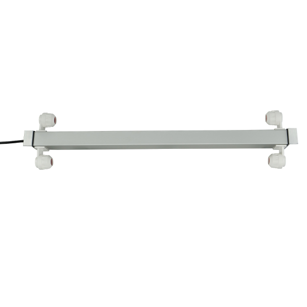 T5 Einbauleuchte - Feuchtraumleuchte aus Aluminium