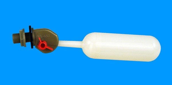 Floating valve, plastic 3/8"