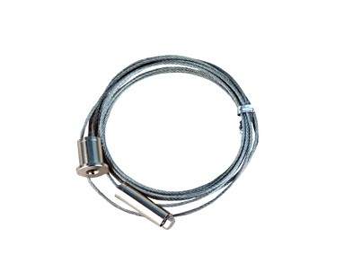 Stahlseilaufhängung 2x25kg (Paar) 1,5m