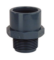PVC transition male adapter