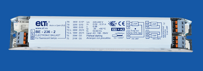 2x15w t8 ballast