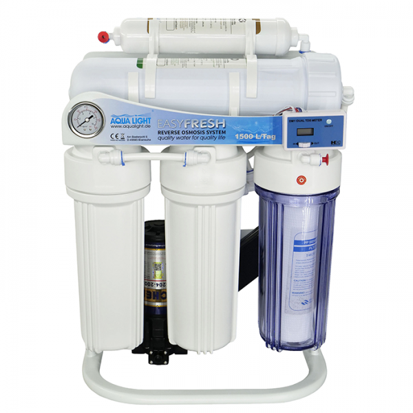 Reverse osmosis SUPER-1500 l/day with booster pump and digital controller