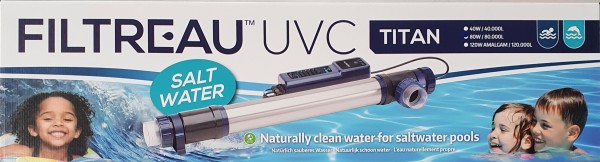 UVc Wasserklärer 80Watt - ECO TITAN für Meerwasser geeignet