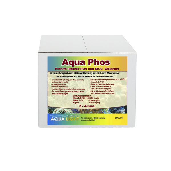 Aqua PHOS - Phosphatentferner/Phosphatbinder für Aquarien