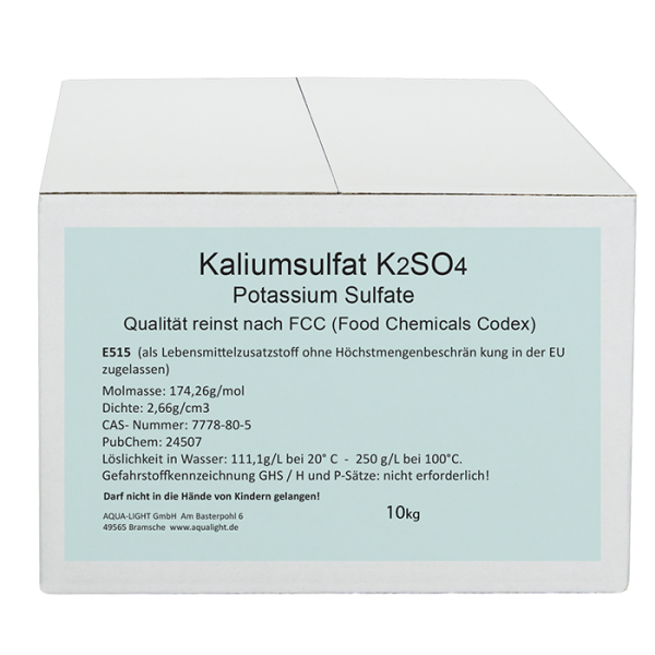 Kaliumsulfat K2SO4 E515