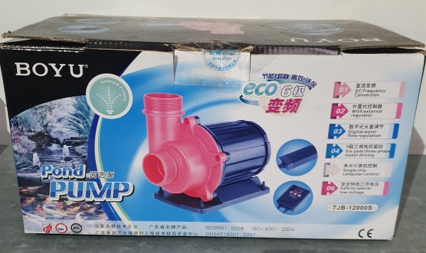 ECO TJB12000S - Wasser Pumpe 24Volt-DC regelbar