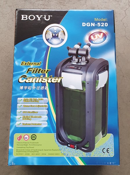 Mini Canisterfilter 450l/h