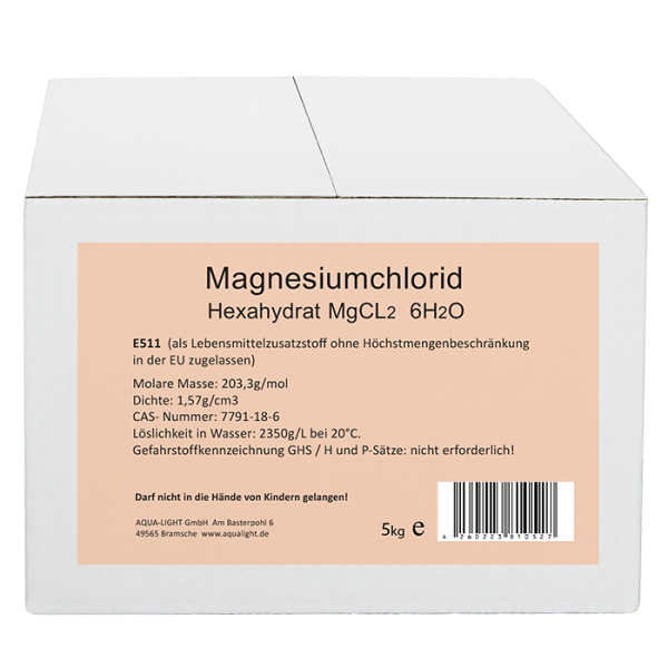 Magnesiumchlorid Hexahydrat - MgCl2 - 6H2O